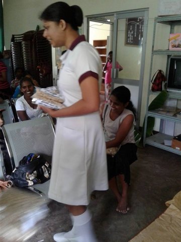 උග්‍ර බර අඩු දරුවන් සදහා පෝෂණ රොටිය සැකසිම