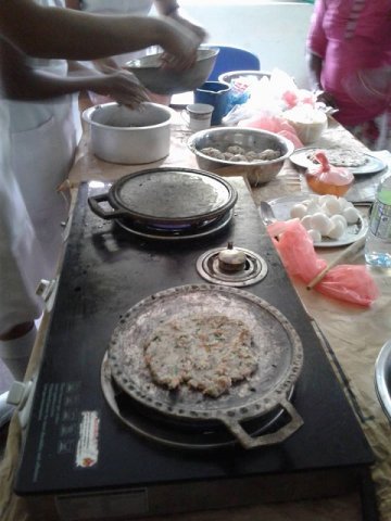 උග්‍ර බර අඩු දරුවන් සදහා පෝෂණ රොටිය සැකසිම