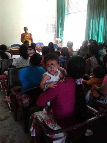 උග්‍ර බර අඩු දරුවන් සදහා පෝෂණ රොටිය සැකසිම